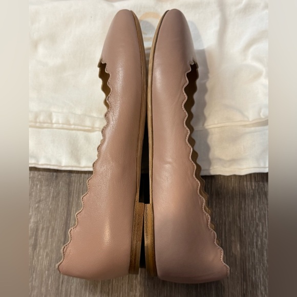 CHLOE Lauren Ballerina Flats in Pink Tea (Size 38) - Picture 8 of 12